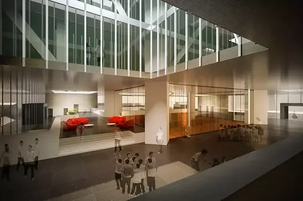 Perspektive EG, Rendering Für Veröffentlichung © Oliver Vogler, 2012