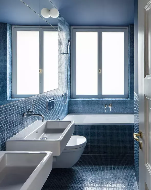 Das Badezimmer im 1.Obergeschoss