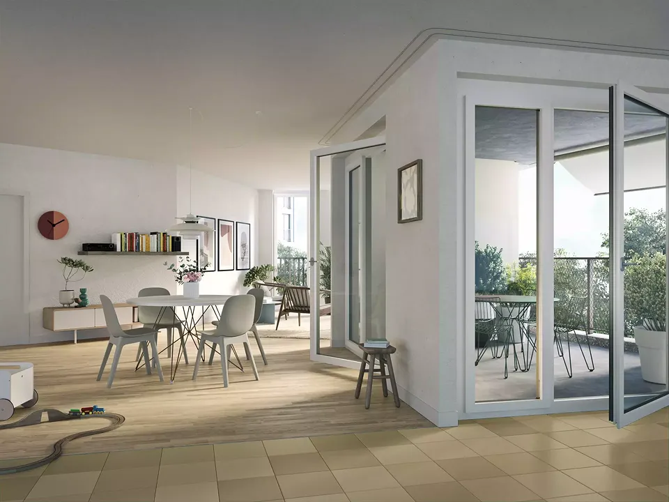 Visualisierung Wohnzimmer