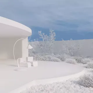 Maison avec une plantation de citroniers