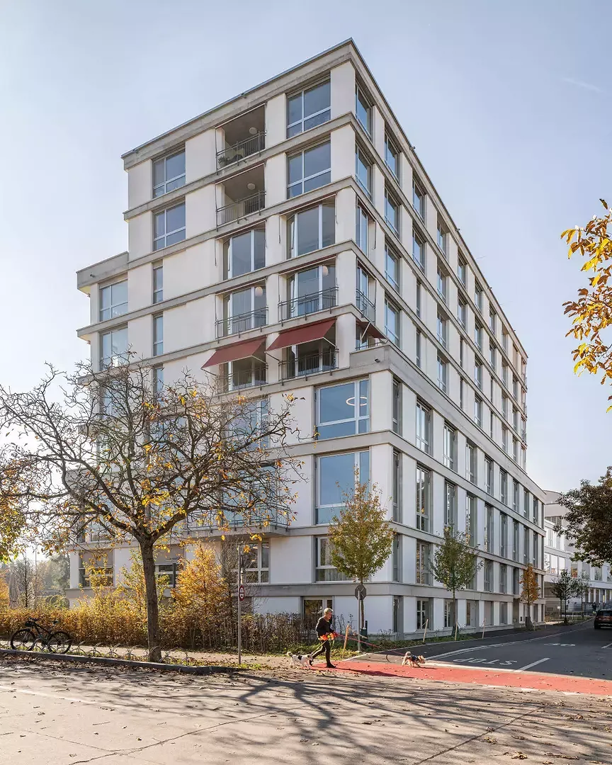 Ansicht Neubau von Nordost