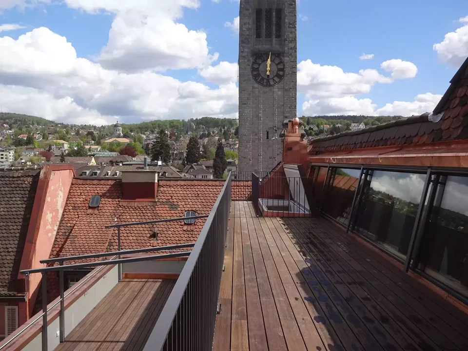 1er et 2e terrasse de toit