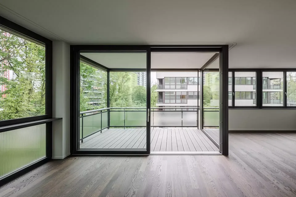 Loggia mit Wohnbereich
