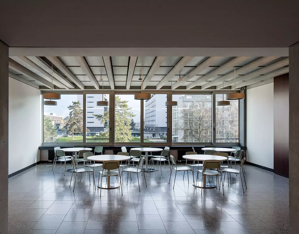 Innenansicht Haute école de gestion