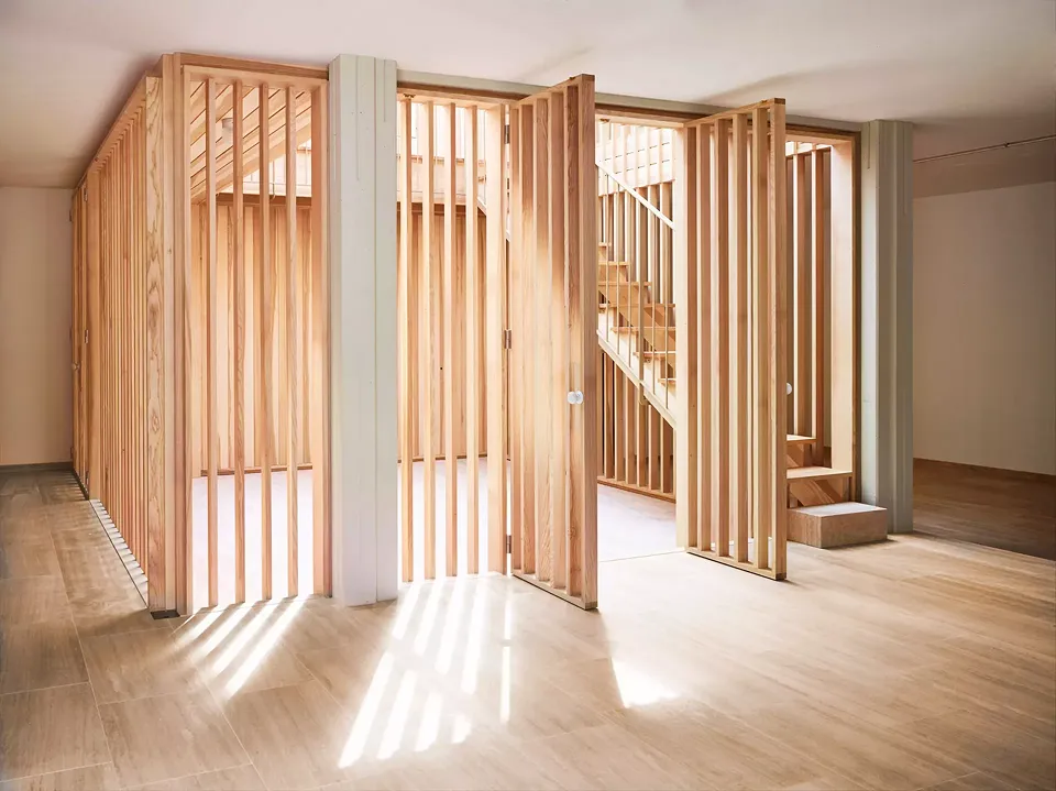 habitation 2e étage, atrium