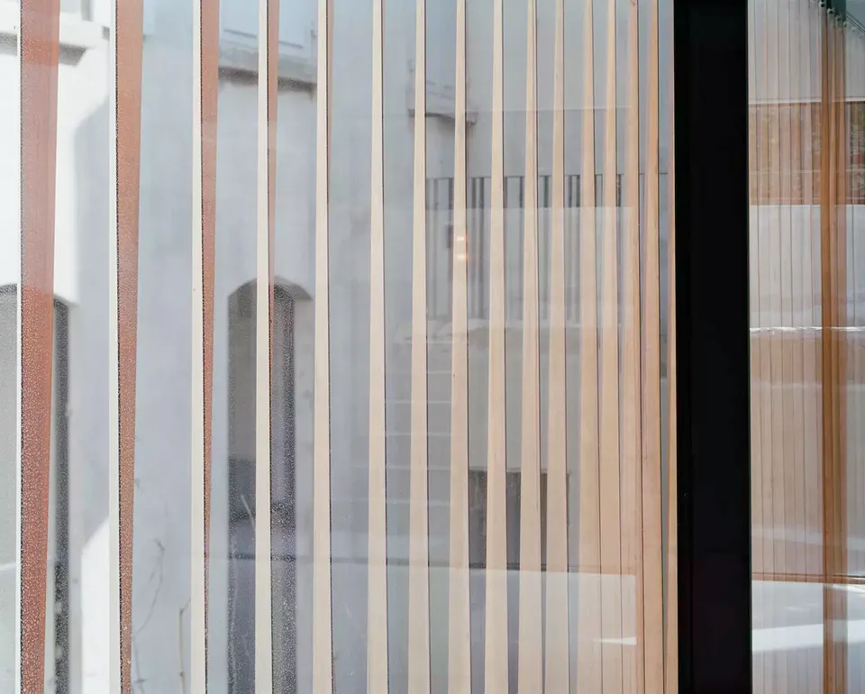 Transparenter Durchblick