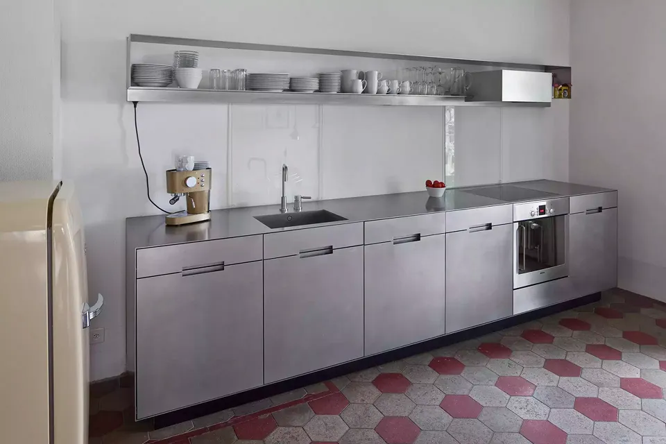 Küche im Hauptbau