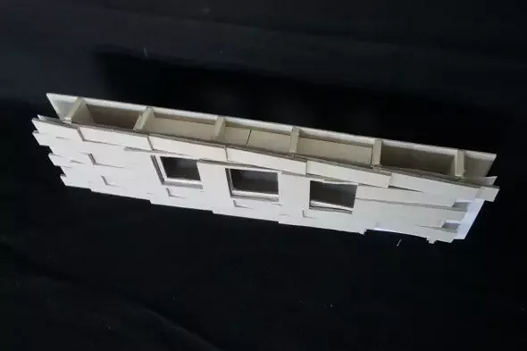 Maquette d'étude 1:50 - fenêtres