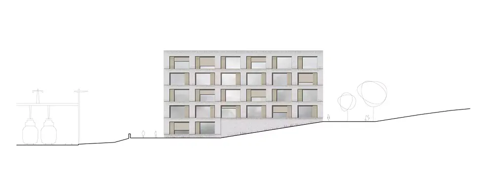 Façade sud-ouest