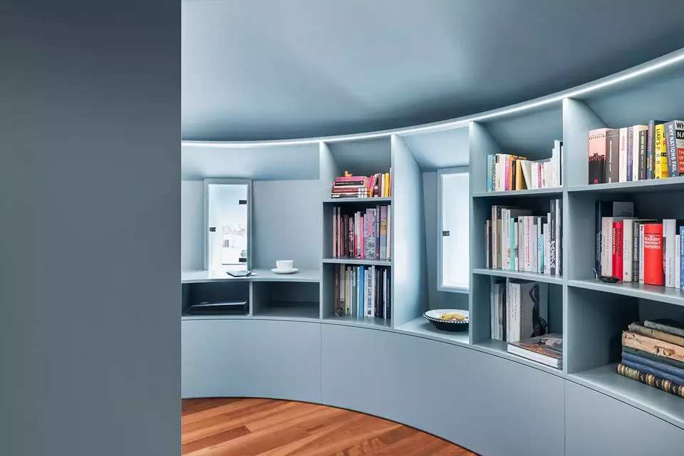 Turmzimmer Bibliothek
