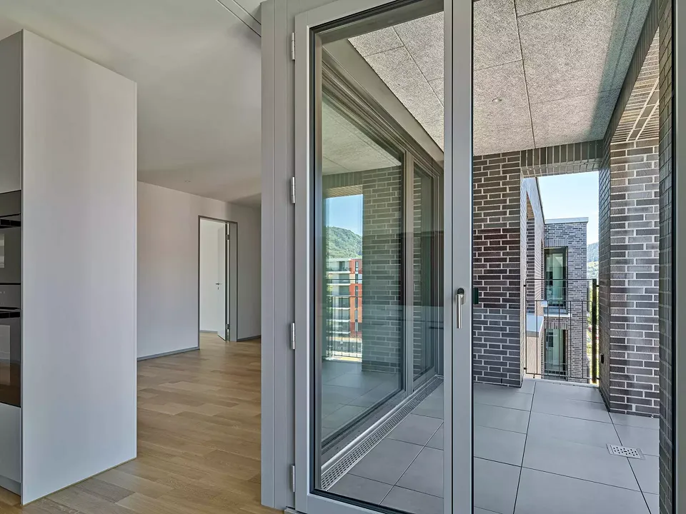 Wohnung mit Loggia