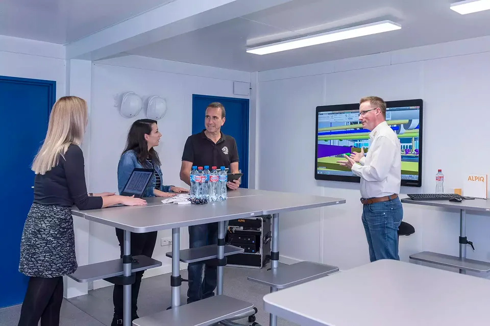 ICE Session dans Alpiq BIM Room