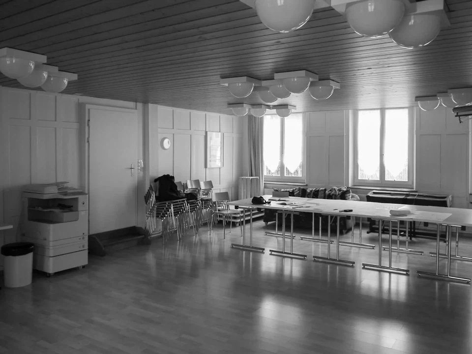 Unterrichtszimmer vorher