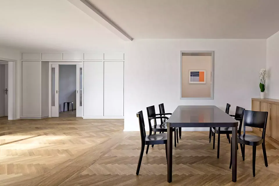 Mehrfamilienhaus Lehenwies - Essbereich und Wohnraum