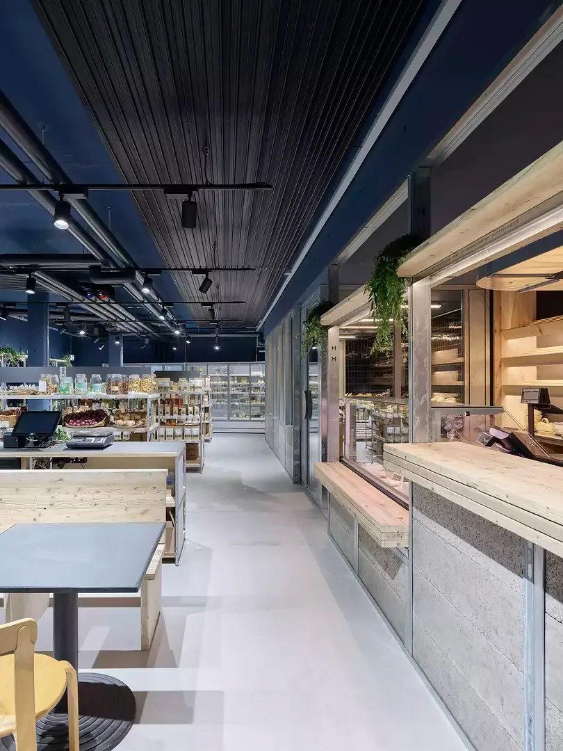 Magasin et bar