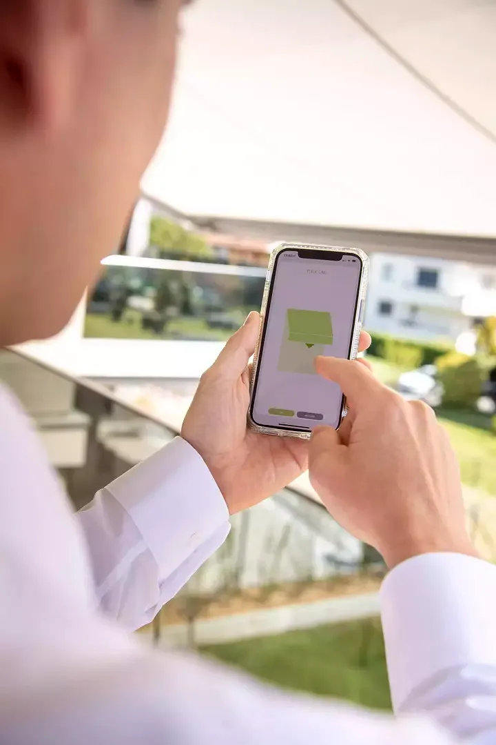 App Bedienung Markise