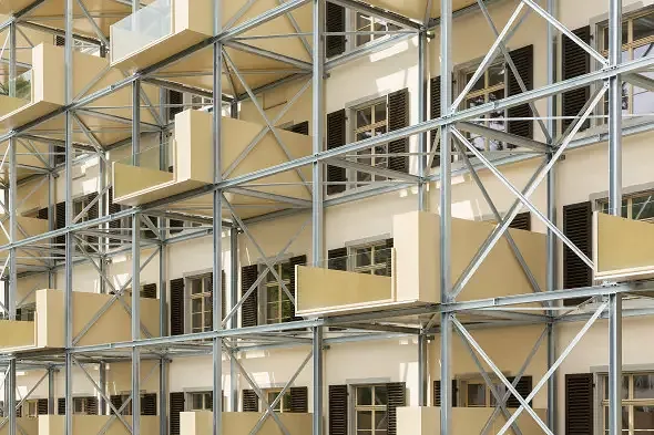 Structure des balcons