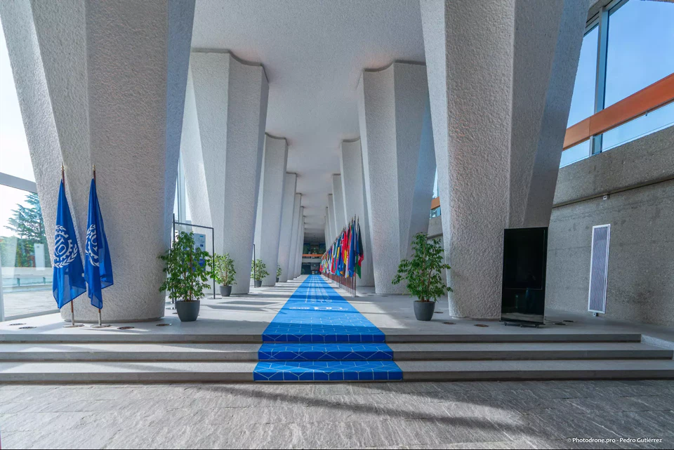 Eingangshalle, Internationale Arbeitsorganisation, Genf