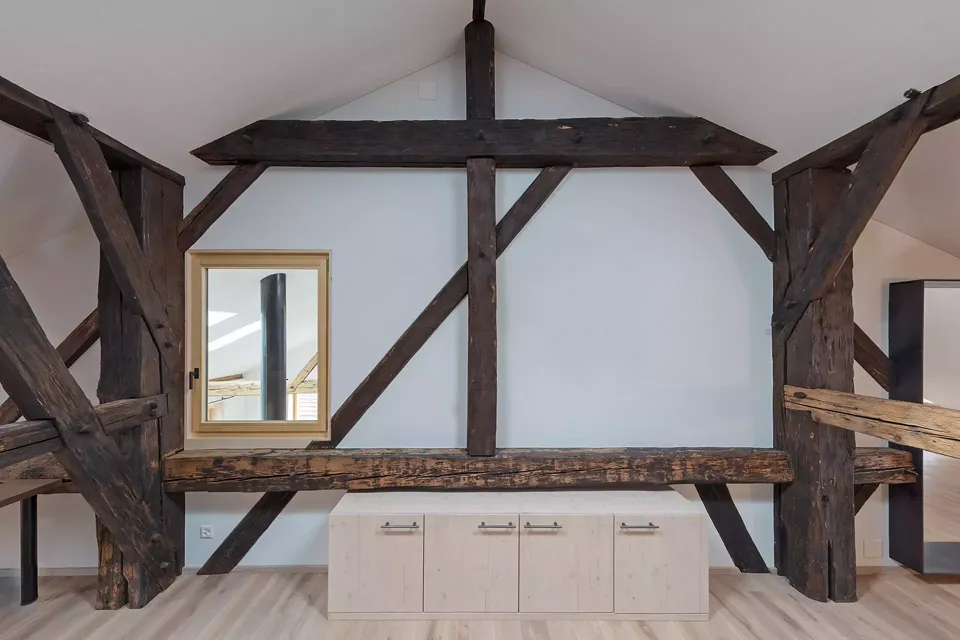Innenfenster zum Wohnraum