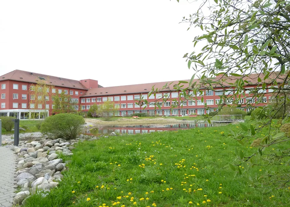 Blick vom Park
