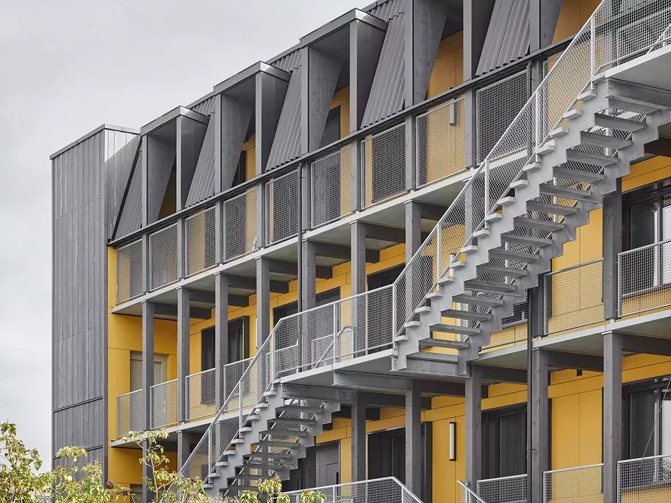 Fassade Aussentreppe