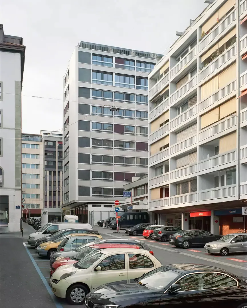Vue depuis la rue du Môle