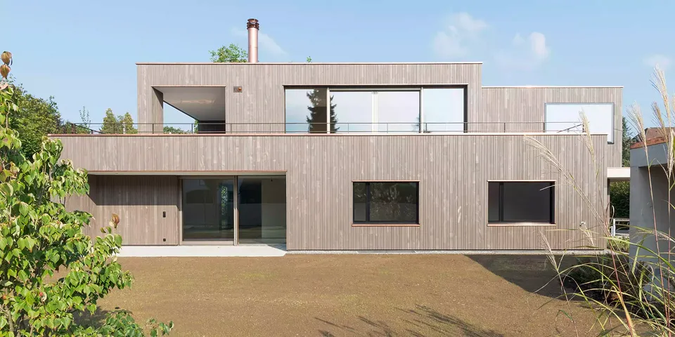 Ansichten Süd-Ost Fassade