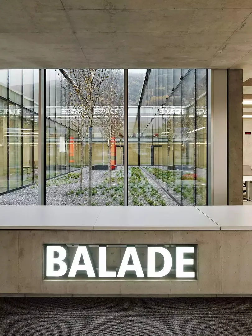 Vue patio