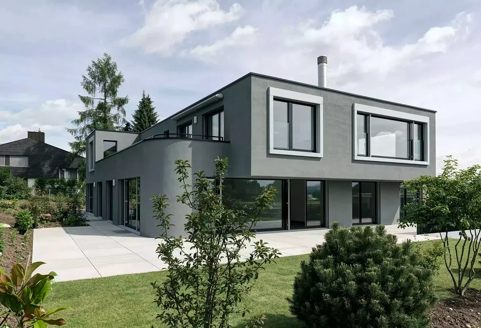 MFH Maur, Ansicht Süd