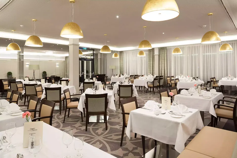 Restaurant der Seniorenresidenz, öffentlich zugänglich