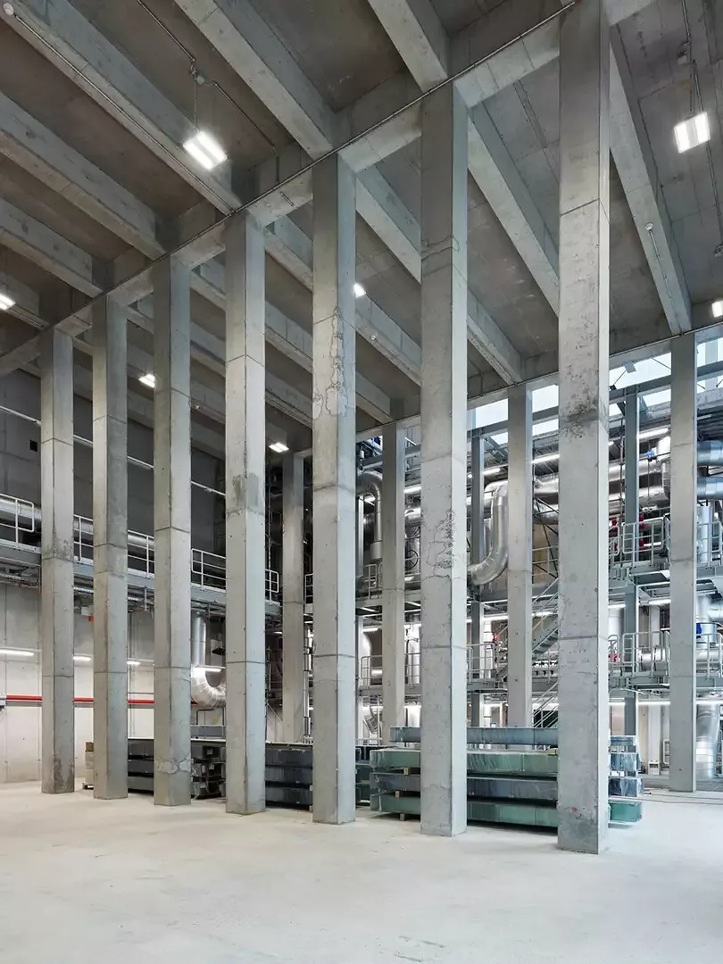 Energiezentrale Josefstrasse, Kesselhaus