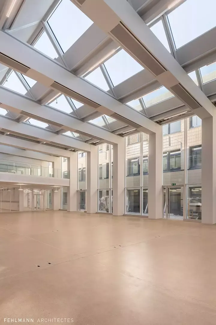 La halle principale