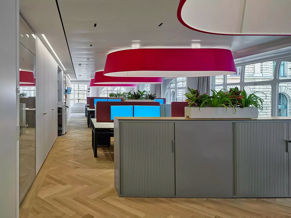 Teambüro im 1.Obergeschoss