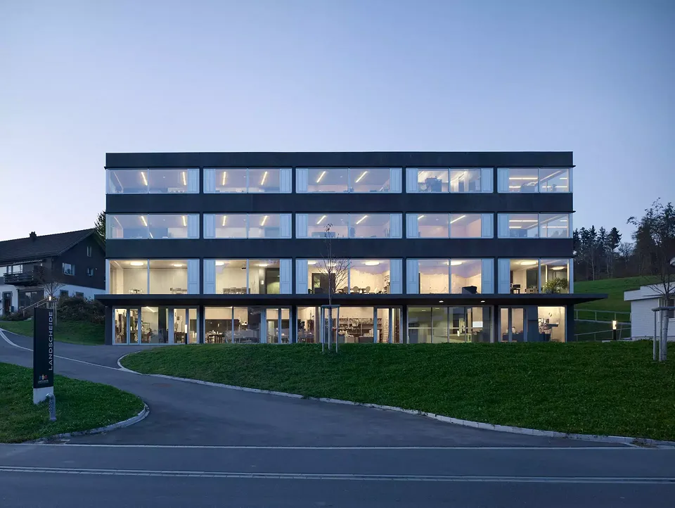 Werkstatt Landscheide Südostfassade