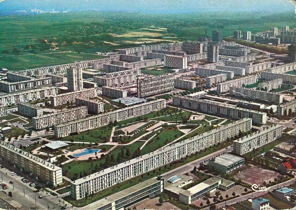 Sarcelles, carte postale