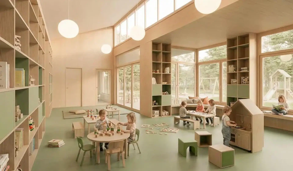 Visualisierung Kindergarten