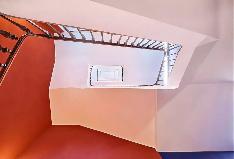 cage d'escalier