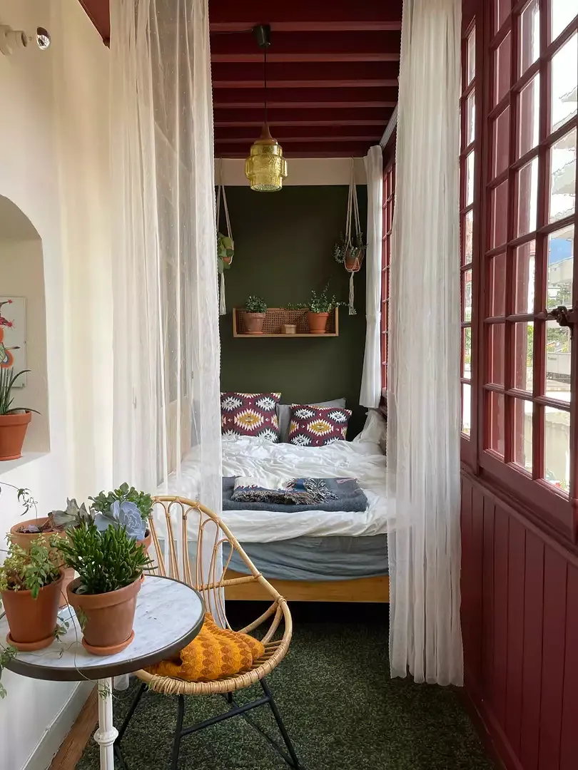 Les jardins d’hiver ont permis aux habitants  de disposer de plus d’espace de vie.