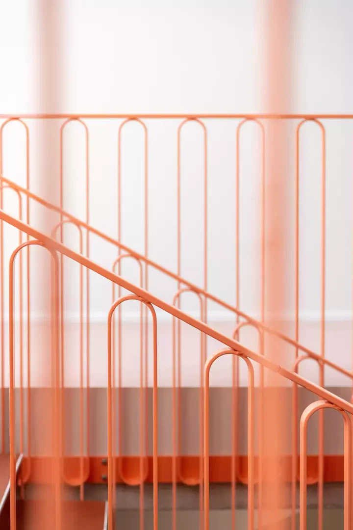 Treppenhaus Detail Geländer