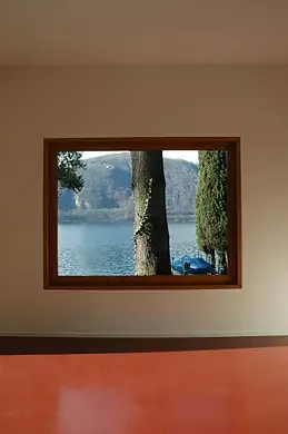 Blick aus dem Fenster