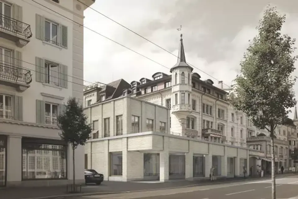 Aussenansicht der Hirschmattstrasse