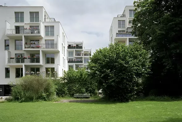 Perspektive Parkanlage