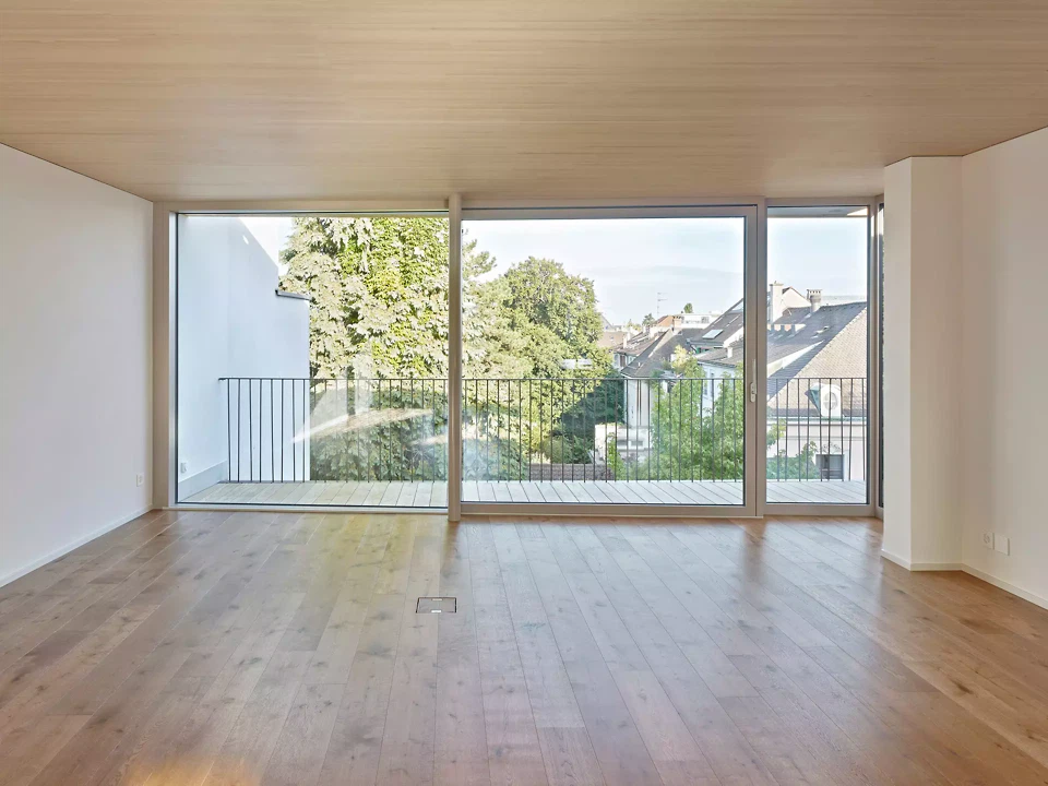 Wohnzimmer mit Ausblick
