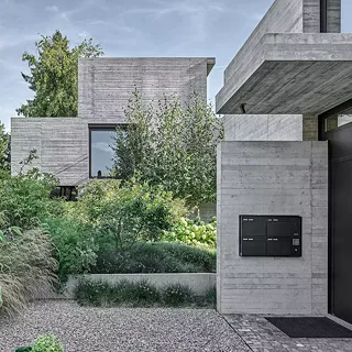 Einfamilienhaus und Mehrfamilienhaus