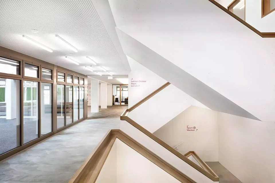 Nouvelle cage d'escalier