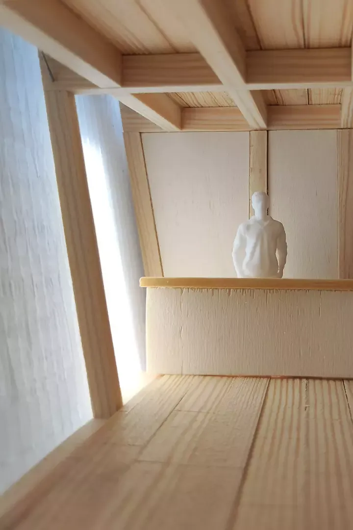 Modell Innenraum EG Tageslicht