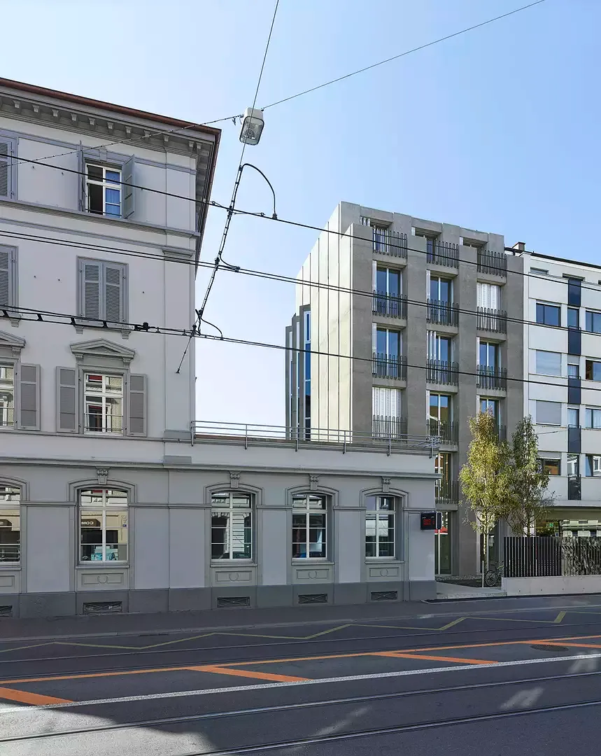 Remise en état et nouvelle construction Klybeckstrasse 37