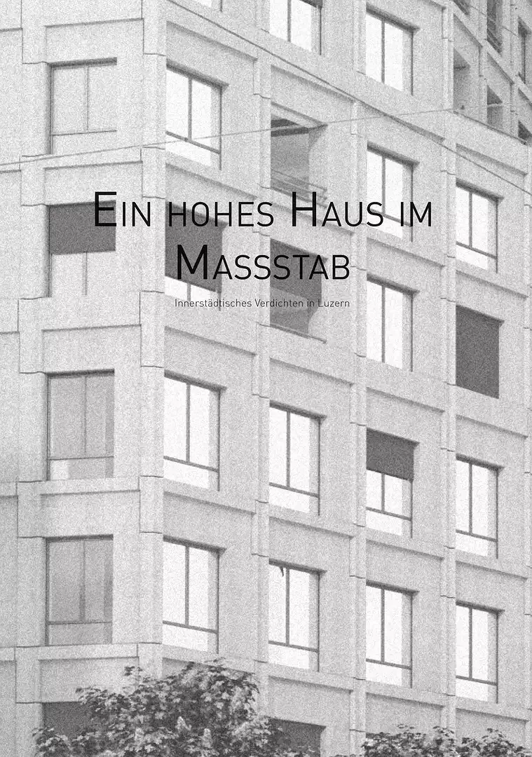 Ein hohes Haus im Massstab