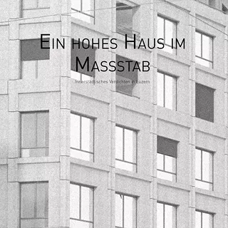 Ein hohes Haus im Massstab