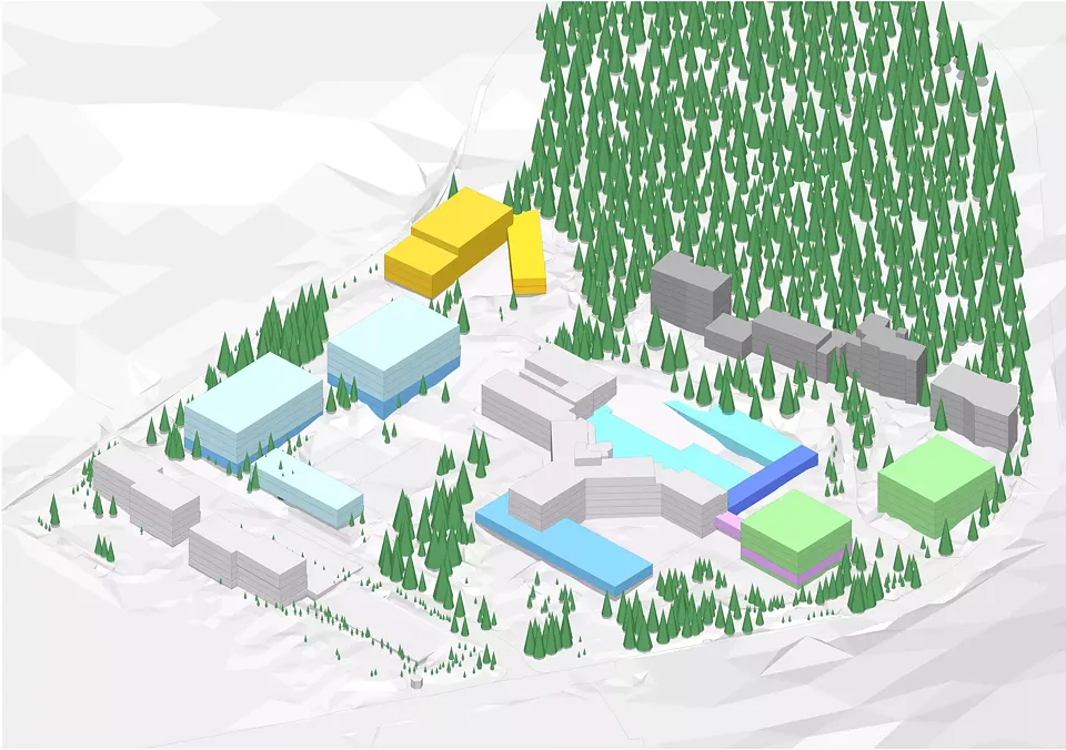 Masterplan Areal Hochgebirgsklinik